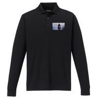 Game Over Donald J Trump No Collusion  Performance Long Sleeve Polo