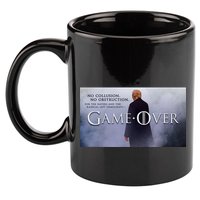 Game Over Donald J Trump No Collusion  11oz C Handle Ceramic Mug