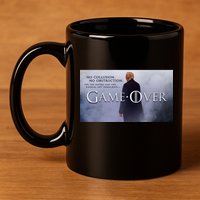 Game Over Donald J Trump No Collusion  11oz C Handle Ceramic Mug