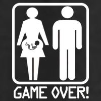 Game Over Pregnant Funny Cool Comfort Performance Bucket Hat
