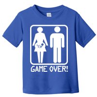 Game Over Pregnant Funny Toddler T-Shirt