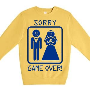 Game Over Sorry Gamer Premium Crewneck Sweatshirt