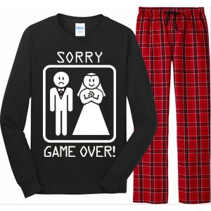 Game Over Sorry Gamer Long Sleeve Pajama Set