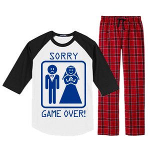 Game Over Sorry Gamer Raglan Sleeve Pajama Set