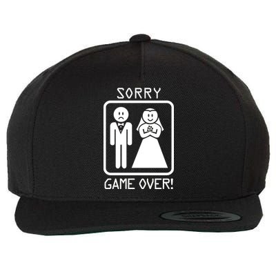 Game Over Sorry Gamer Wool Snapback Cap