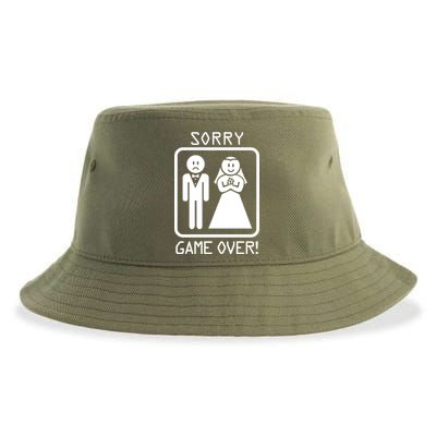 Game Over Sorry Gamer Sustainable Bucket Hat