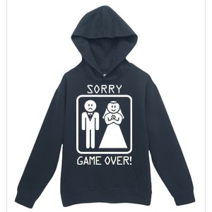 Game Over Sorry Gamer Urban Pullover Hoodie