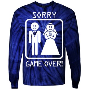 Game Over Sorry Gamer Tie-Dye Long Sleeve Shirt