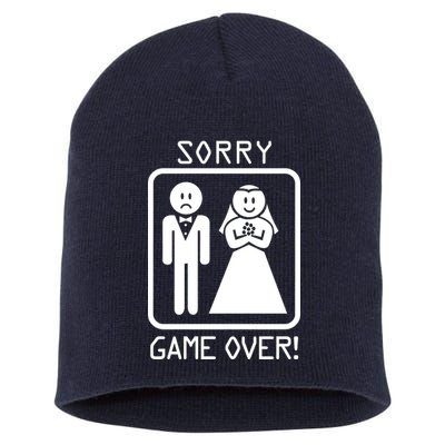 Game Over Sorry Gamer Short Acrylic Beanie