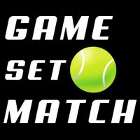 Game Set Match Tennis Drawstring Bag