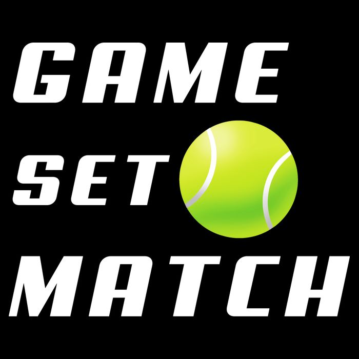 Game Set Match Tennis Drawstring Bag