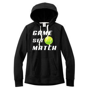 Game Set Match Tennis Women's Fleece Hoodie