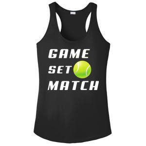 Game Set Match Tennis Ladies PosiCharge Competitor Racerback Tank