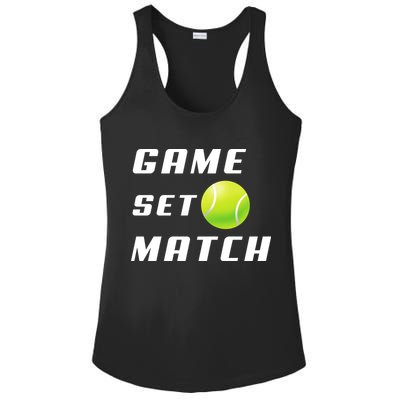 Game Set Match Tennis Ladies PosiCharge Competitor Racerback Tank