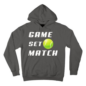 Game Set Match Tennis Hoodie