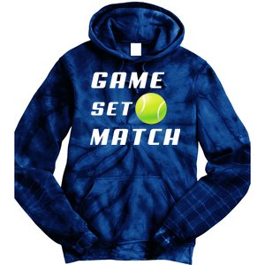 Game Set Match Tennis Tie Dye Hoodie