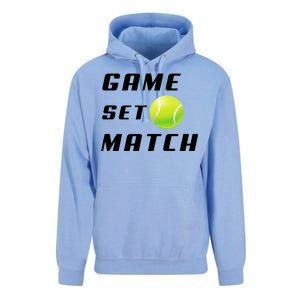 Game Set Match Tennis Unisex Surf Hoodie