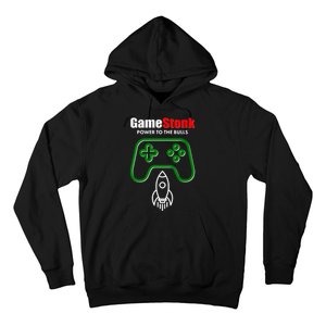 Game Stonk Power To The Bull Game Stop Stock Market Hoodie