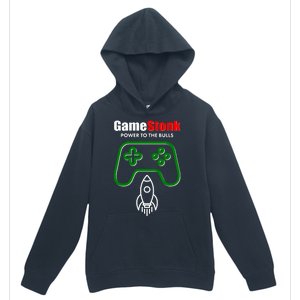 Game Stonk Power To The Bull Game Stop Stock Market Urban Pullover Hoodie