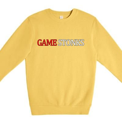 Game Stonks Premium Crewneck Sweatshirt