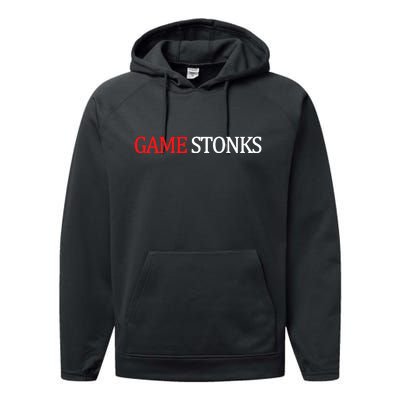 Game Stonks Performance Fleece Hoodie