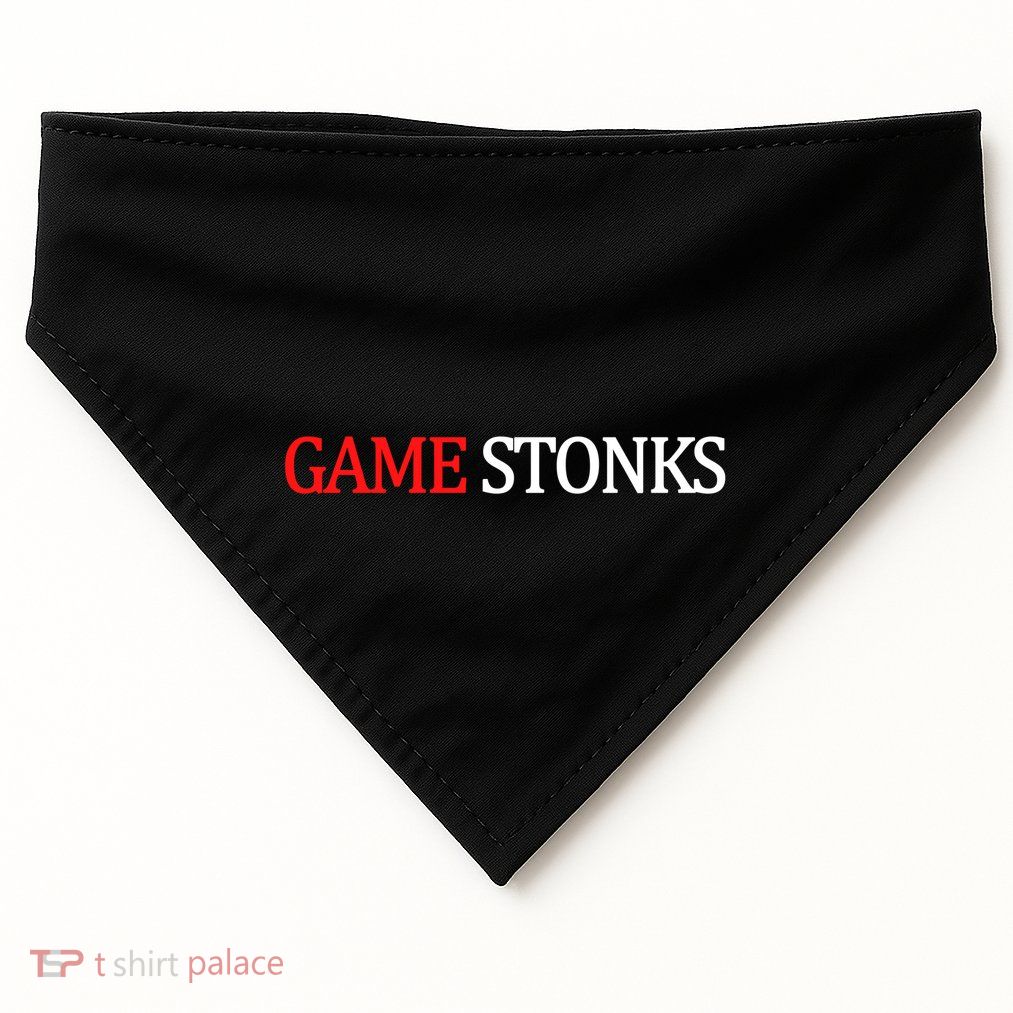 Game Stonks USA-Made Doggie Bandana