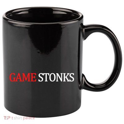 Game Stonks 11oz C Handle Ceramic Mug