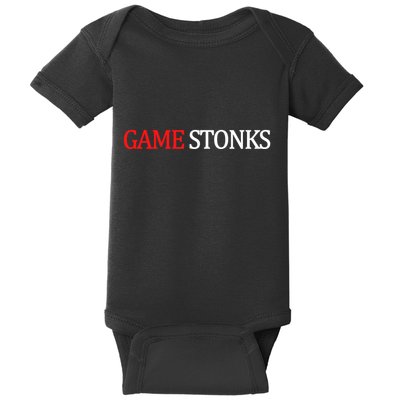 Game Stonks Baby Bodysuit