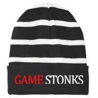 Game Stonks Striped Beanie with Solid Band