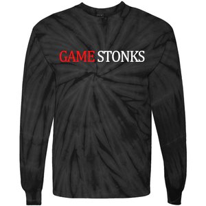 Game Stonks Tie-Dye Long Sleeve Shirt