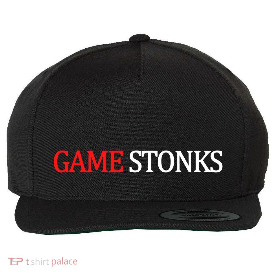Game Stonks Wool Snapback Cap