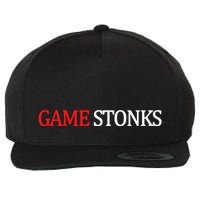 Game Stonks Wool Snapback Cap
