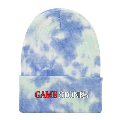 Game Stonks Tie Dye 12in Knit Beanie