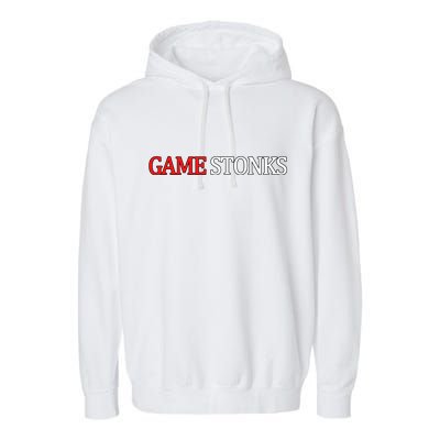 Game Stonks Garment-Dyed Fleece Hoodie