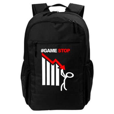 Game Stop Decline Fall Stock Invest Backpack