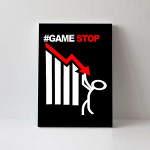 Game Stop Decline Fall Stock Invest Canvas