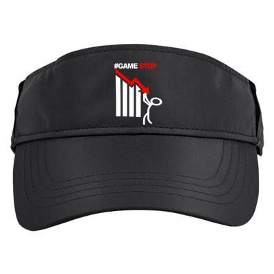 Game Stop Decline Fall Stock Invest Adult Drive Performance Visor