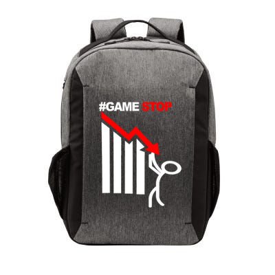 Game Stop Decline Fall Stock Invest Vector Backpack
