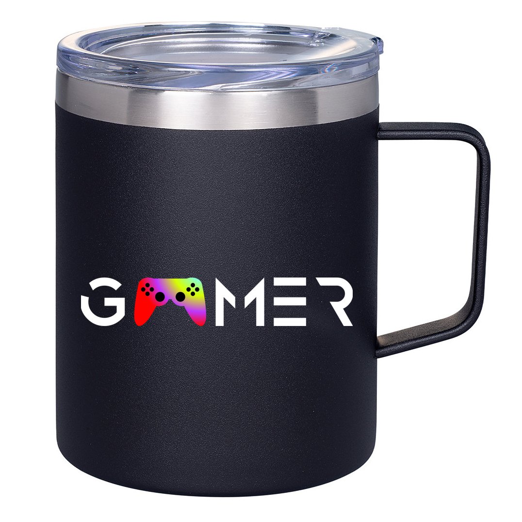 Gamer 12oz Stainless Steel Coffee Mug