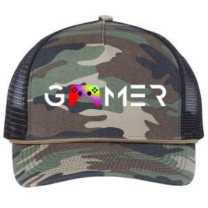 Gamer Retro Rope Trucker Hat Cap