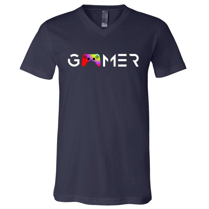 Gamer V-Neck T-Shirt