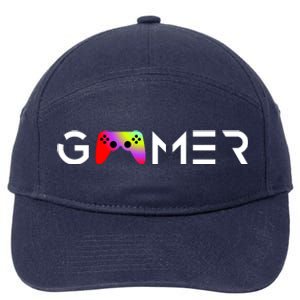 Gamer 7-Panel Snapback Hat