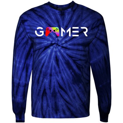 Gamer Tie-Dye Long Sleeve Shirt