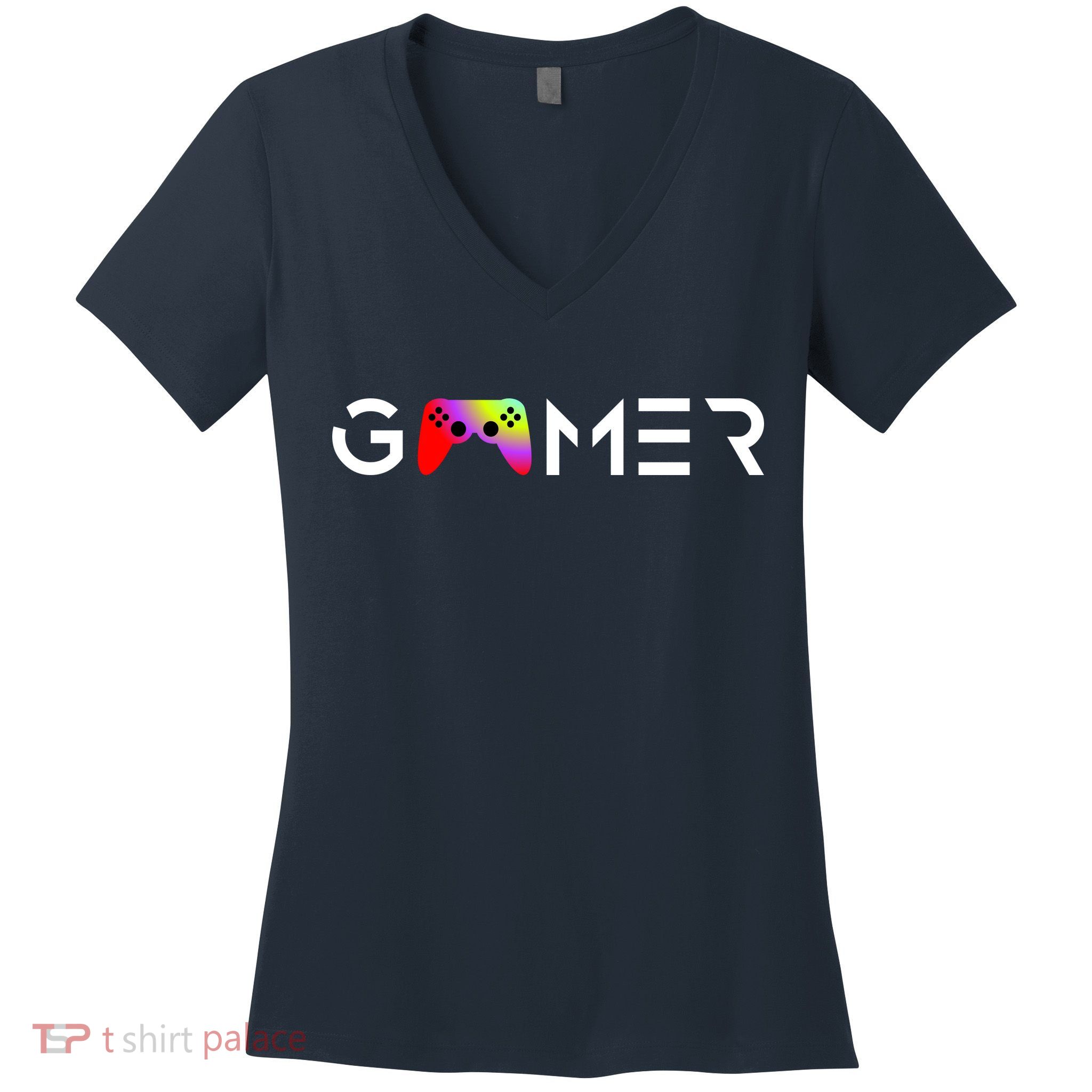 Gamer Women's V-Neck T-Shirt