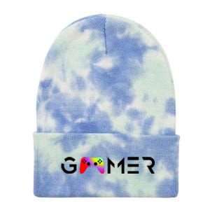 Gamer Tie Dye 12in Knit Beanie