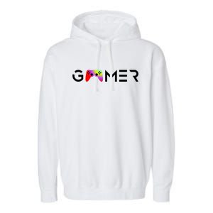 Gamer Garment-Dyed Fleece Hoodie