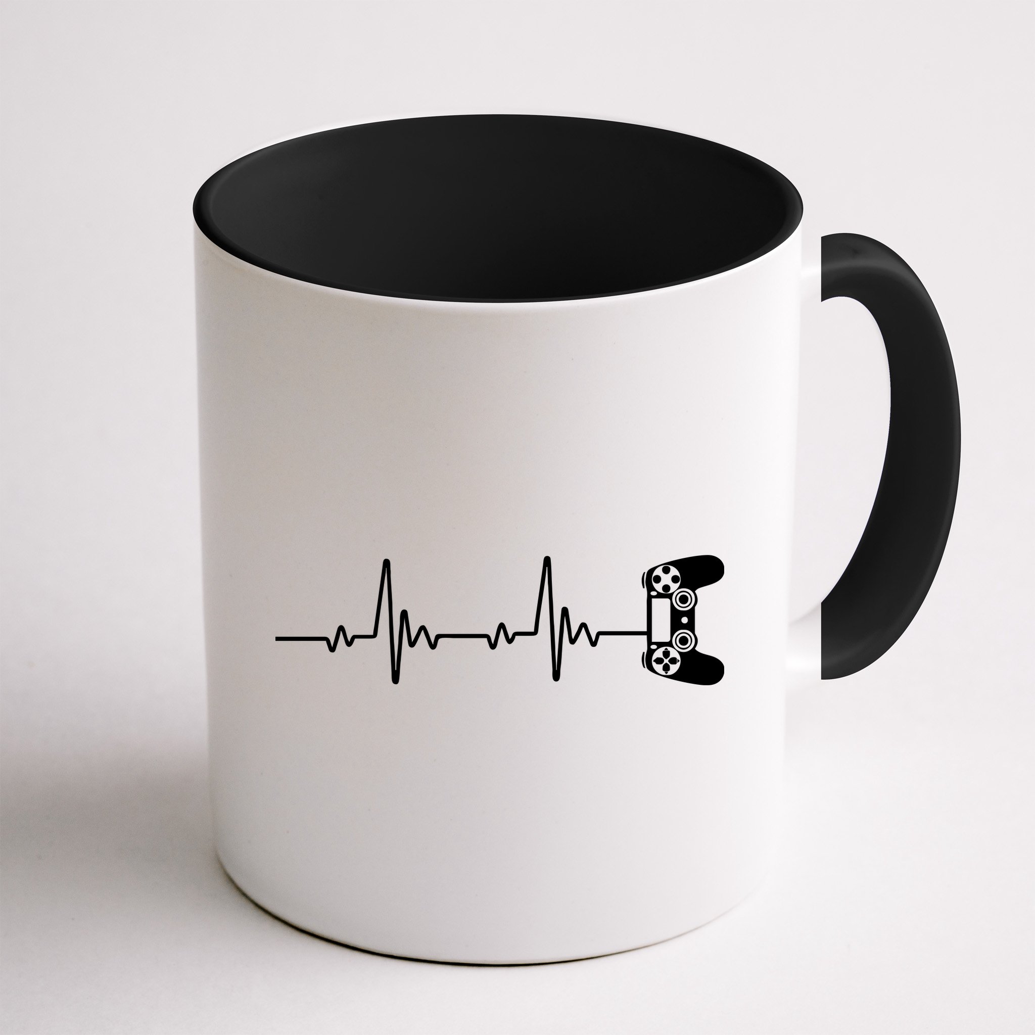 Gamer Controller Heartbeat Pules Mug