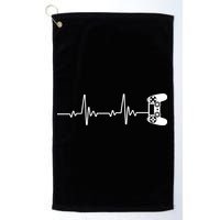 Gamer Controller Heartbeat Pules Golf Towel