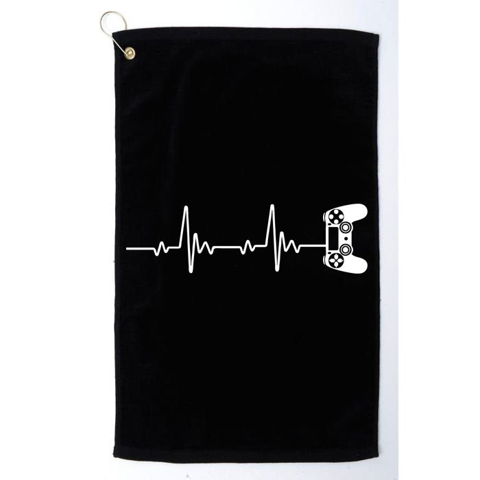 Gamer Controller Heartbeat Pules Golf Towel