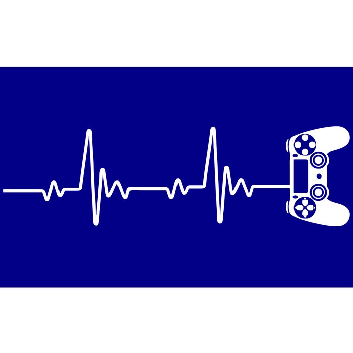 Gamer Controller Heartbeat Pules Bumper Sticker